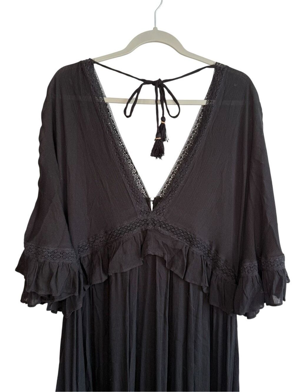 Free People Paradiso Maxi Dress Black Size XS - Picture 5 of 6